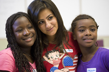 Malikah and students